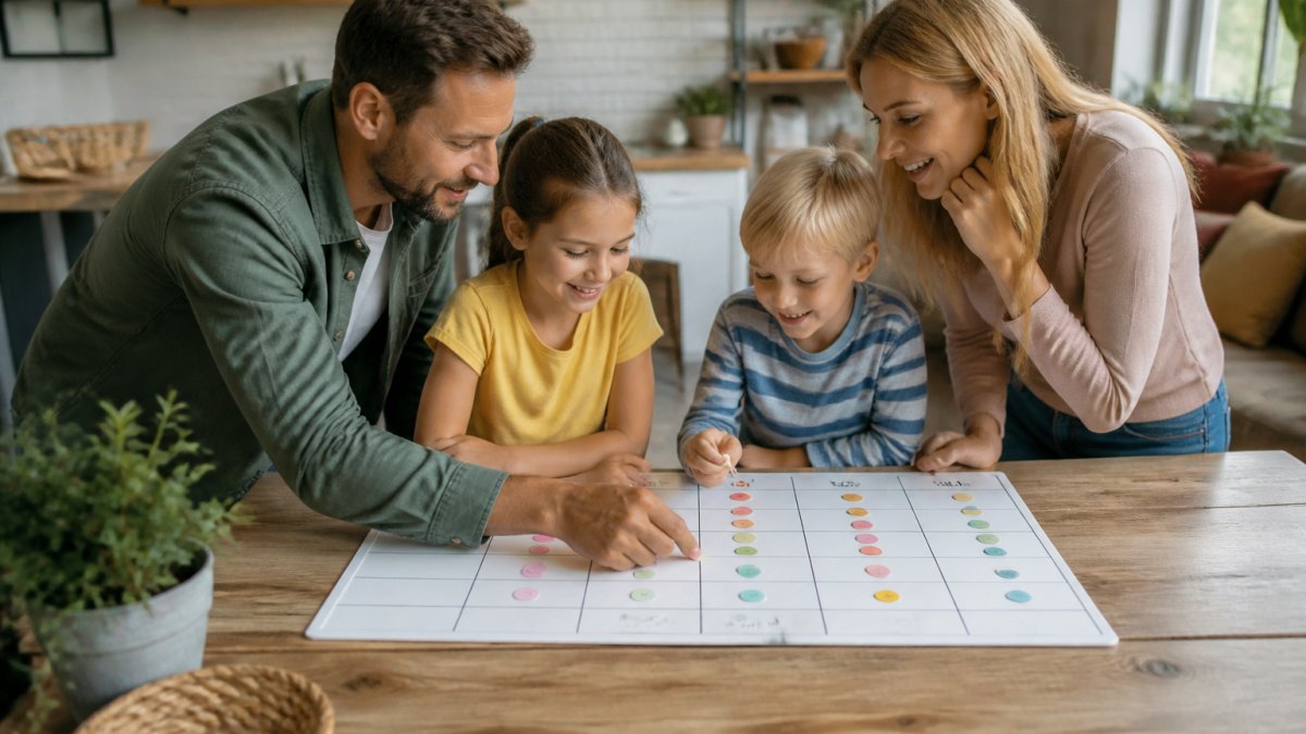 How to Create a Family Chore Chart That Works