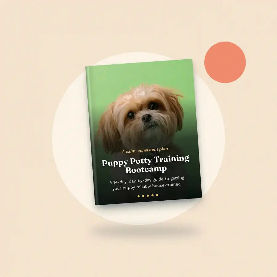 14 Day Puppy Potty Training Bootcamp guide